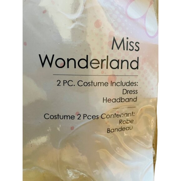 Enchanted Costumes Miss Wonderland Childrens Halloween Costume Medium (7-10) - Picture 4 of 8